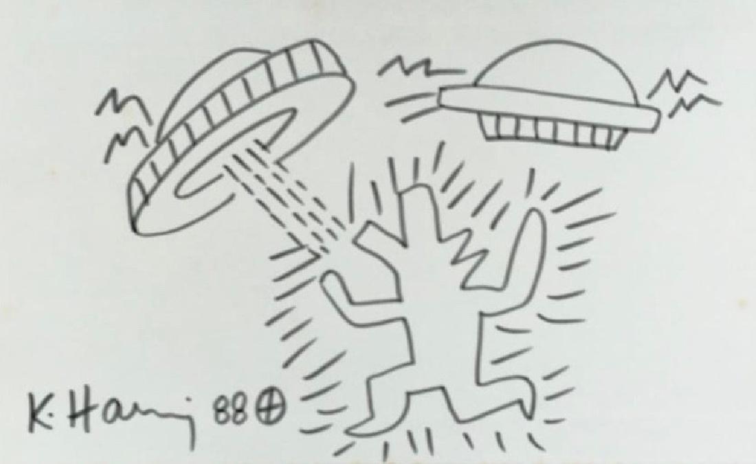 Dog And UFOs - Keith Haring (1 of 1)