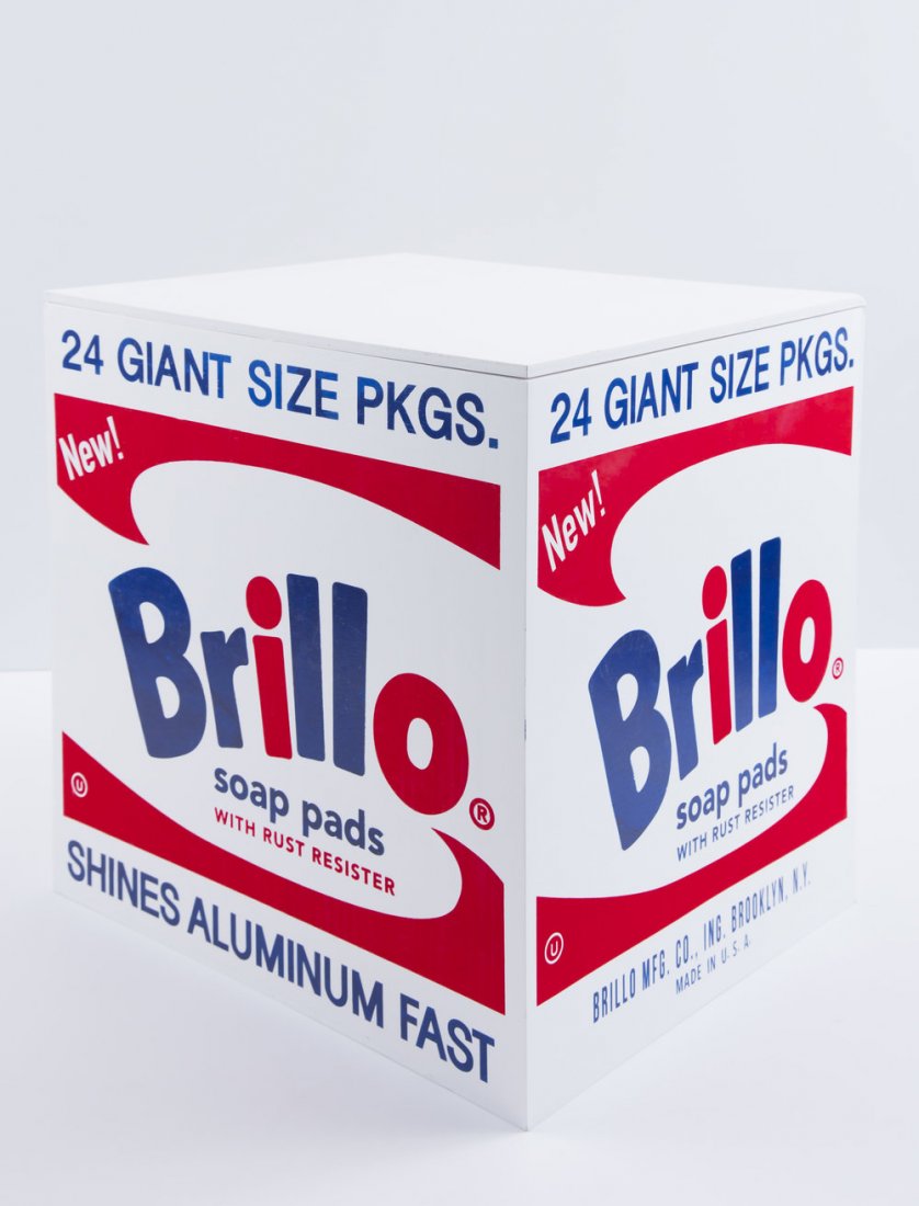Brillo Box White - Andy (after) Warhol (1 of 1)