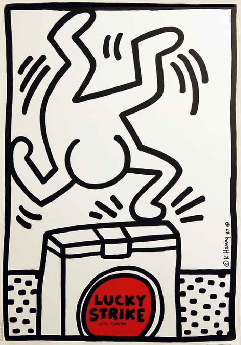 Lucky Strike (White) - Keith Haring (1 of 1)