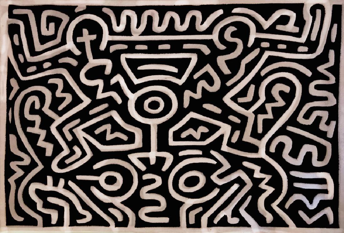 Carpet Untitled 2 - Keith Haring (1 of 3)