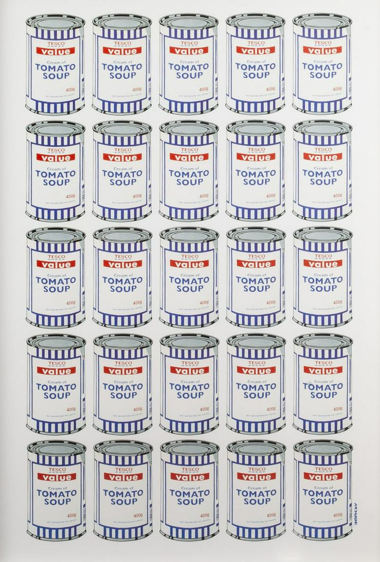 Banksy - TESCO VALUE TOMATO SOUP CANS (1 of 5)