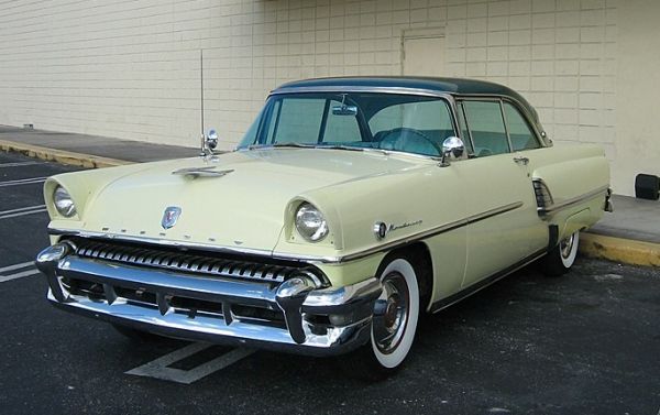 1955 Mercury 2 Door Yellow - 2