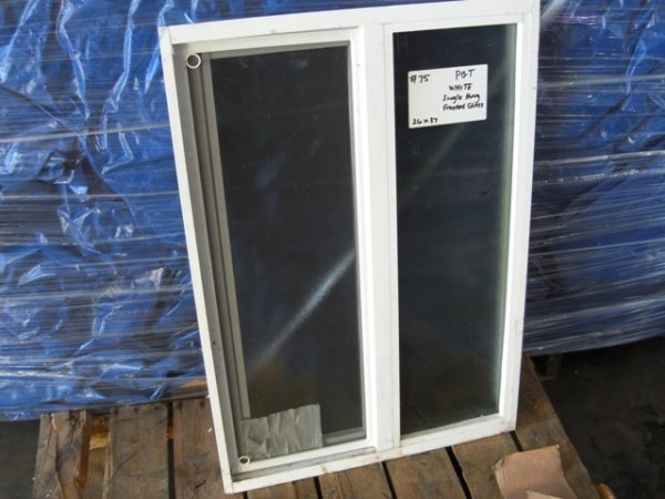 PGT 26 x 37 Hurricane Impact Window White
