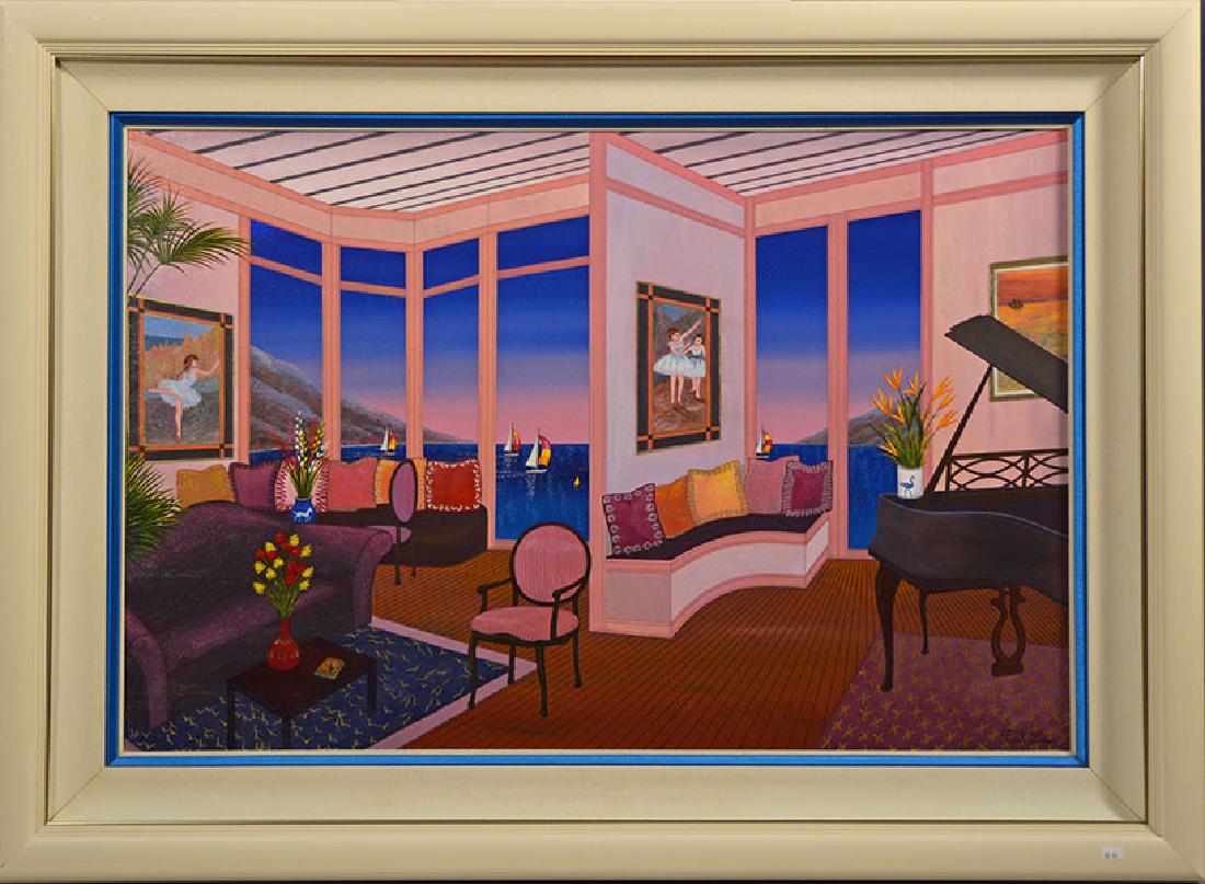 Signed Fanch Ledan Acrylic (1 of 5)