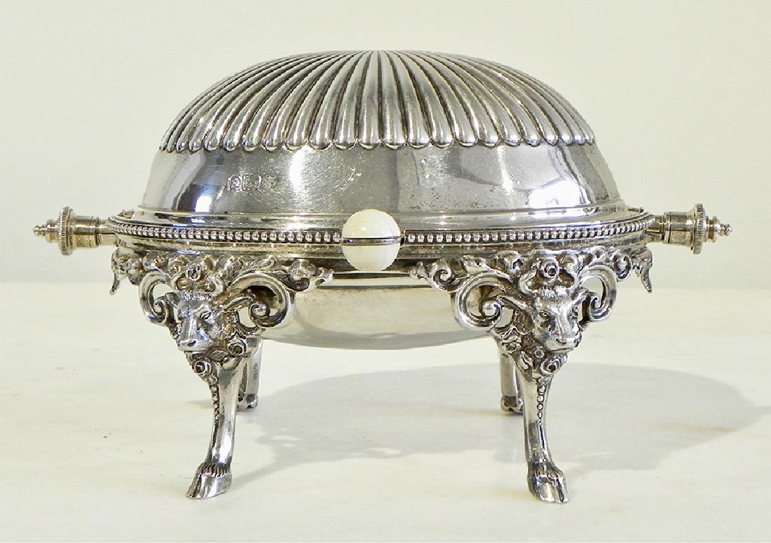 English Silver Butter Dish (1 of 2)