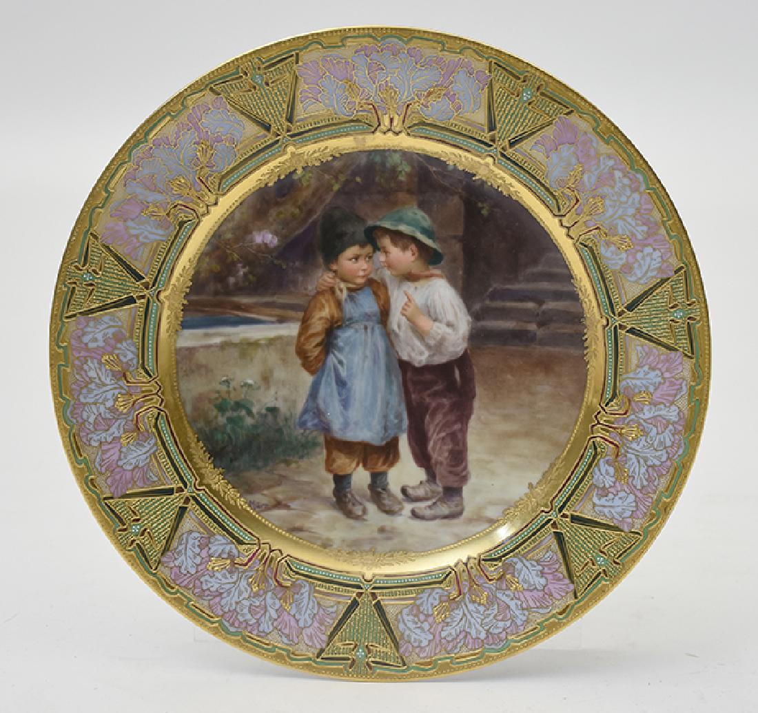 Royal Vienna cabinet plate (1 of 5)