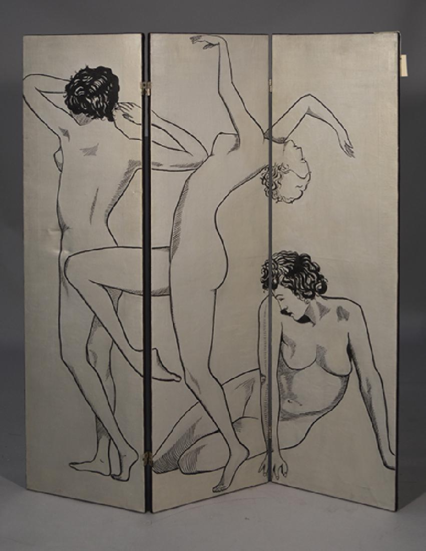 Art Deco Folding Screen (1 of 2)