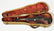 Maple violin with 3 bows with case