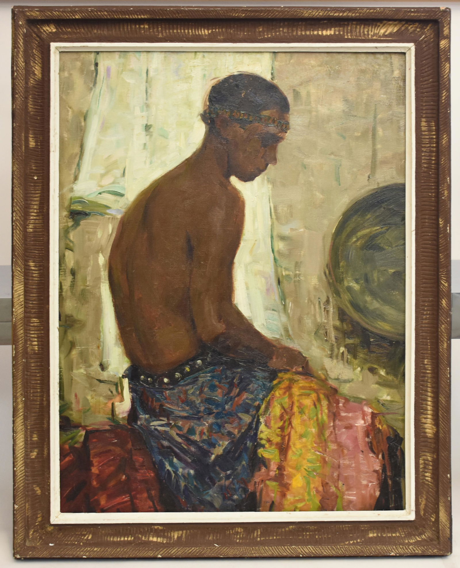 Henry R. MacGinnis oil on canvas portrait (1 of 6)