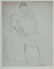 Three graphite sketches by George De Forest Brush - 3
