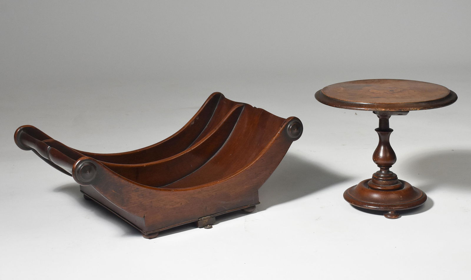 English Regency coaster with mini table top stand (1 of 6)