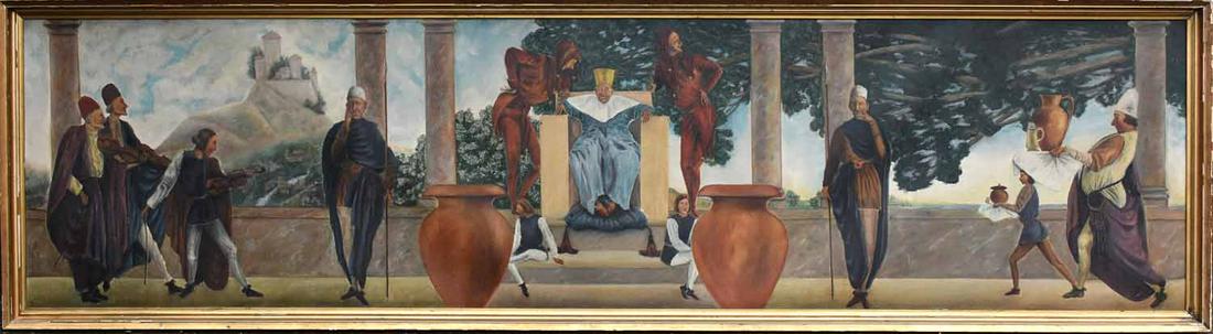 Old King Cole by L. Frieda after Maxfield Parrish (1 of 5)