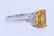 Zydo 18K Yellow Sapphire and Diamond ring - 5
