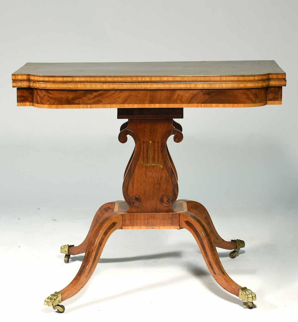 Boston Classical Mahogany Games Table (1 of 10)