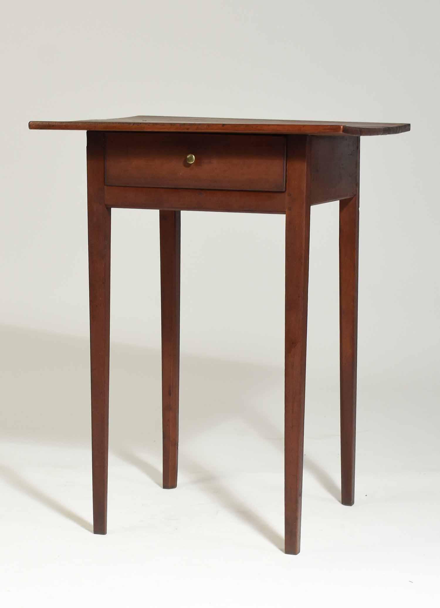 Hepplewhite Cherry One-Drawer Stand (1 of 6)