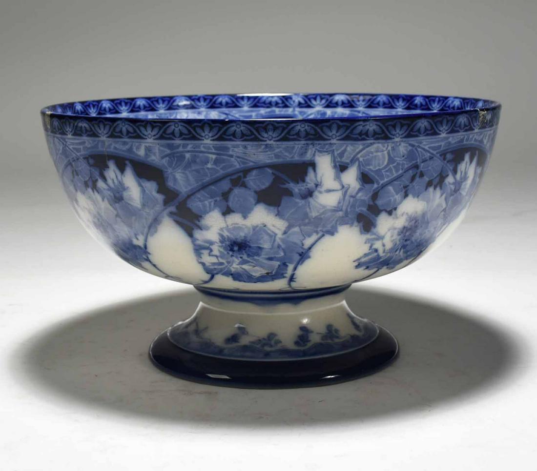 Large flow blue punch bowl (1 of 8)