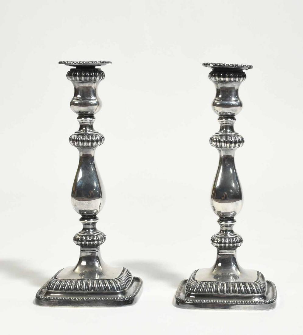 Pair of Gorham Sterling Candlesticks (1 of 7)