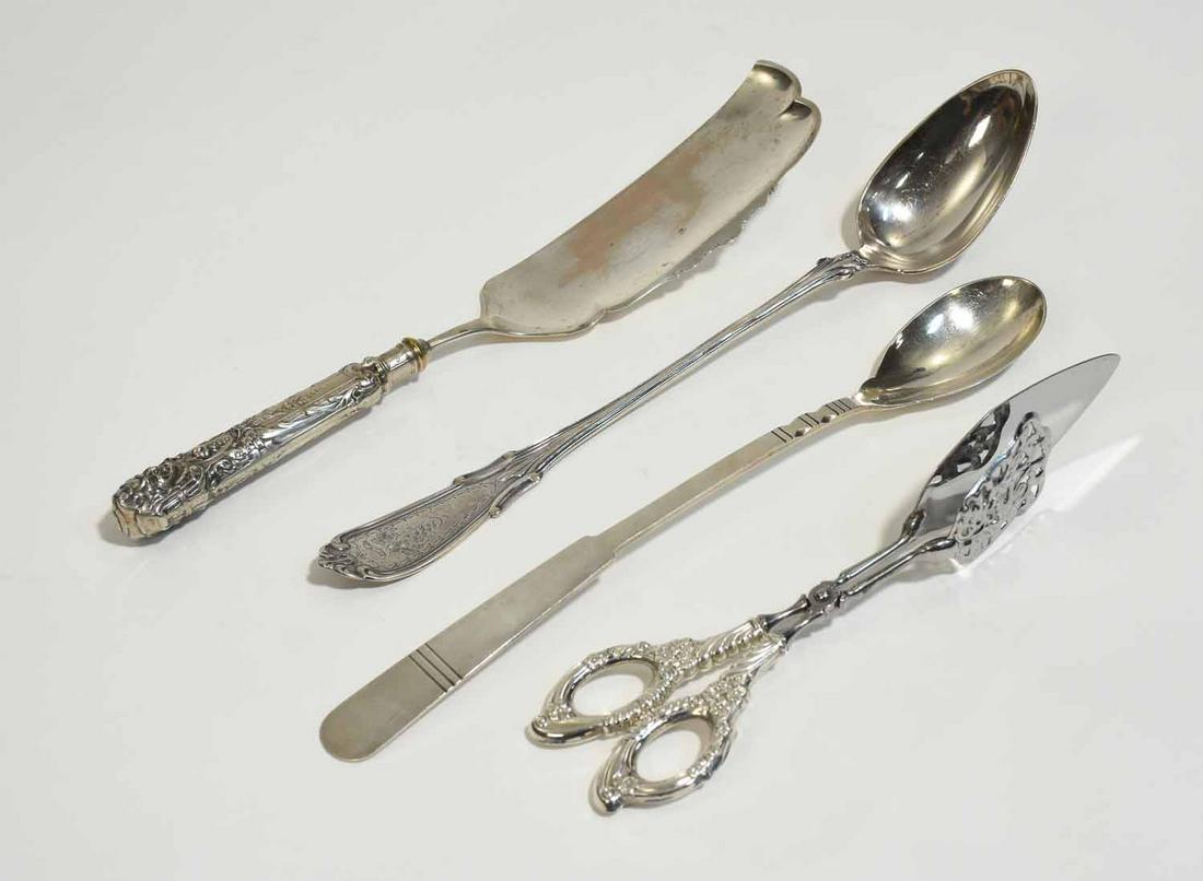 Four Sterling Serving Utensils (1 of 12)