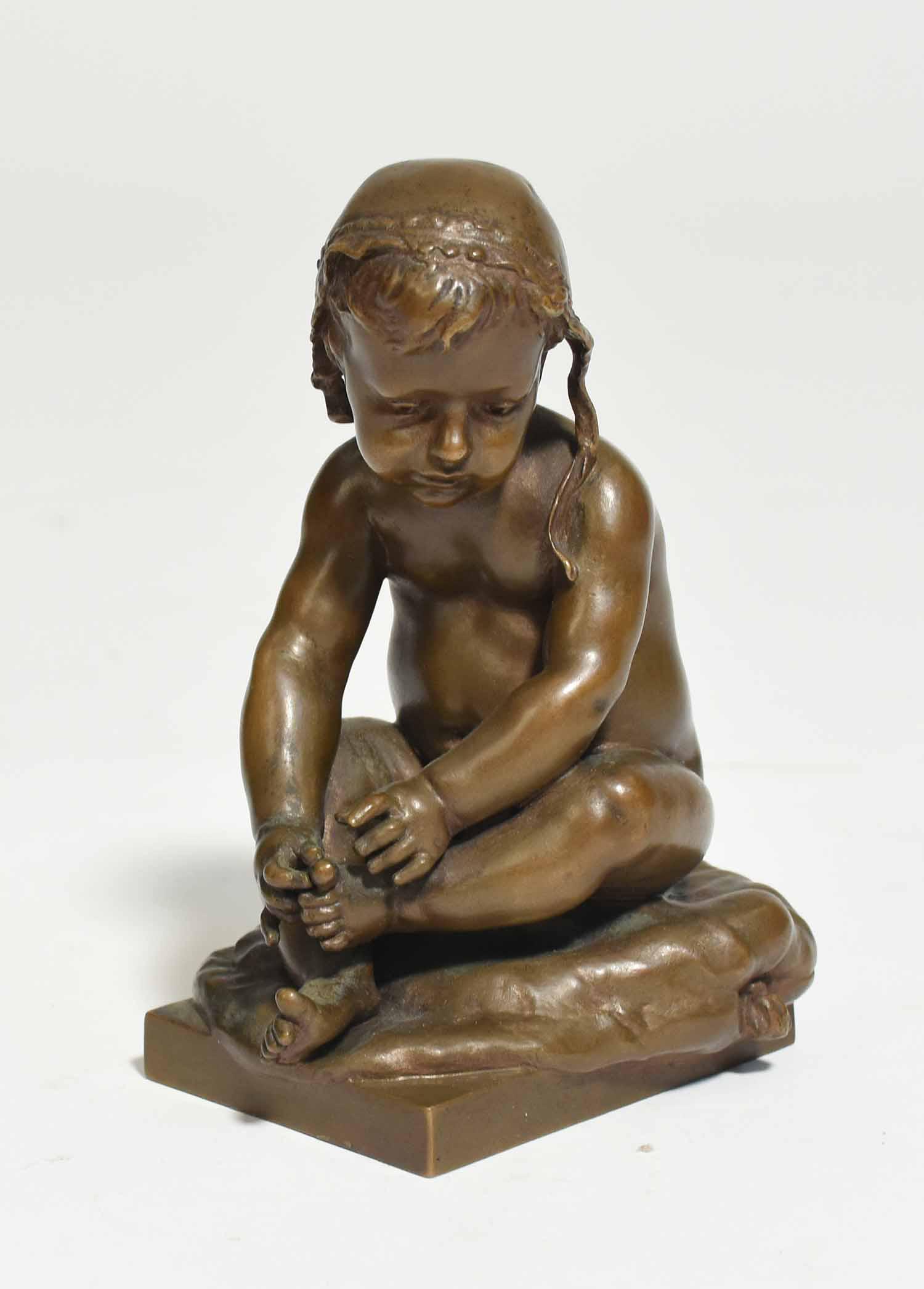 Small Henri Plé Bronze, Child (1 of 9)