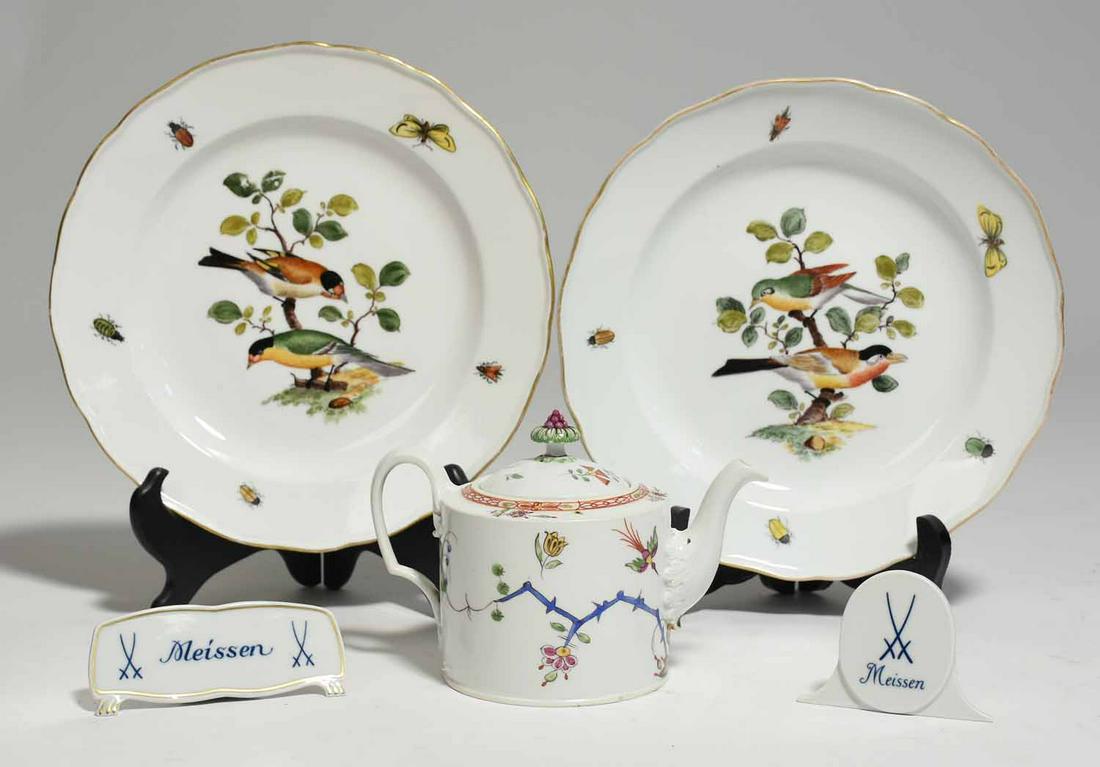 Small Lot of Meissen Porcelain (1 of 13)
