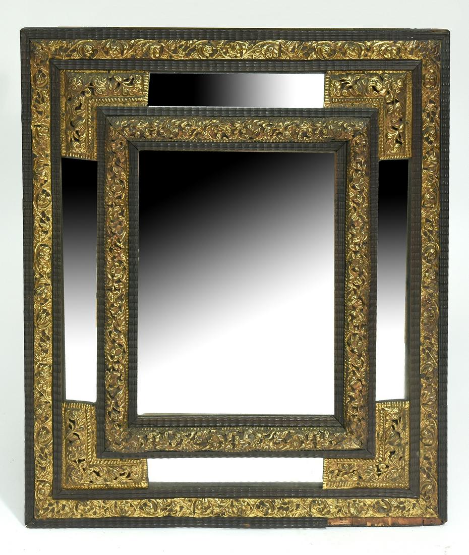 19th C. European wall mirror (1 of 4)