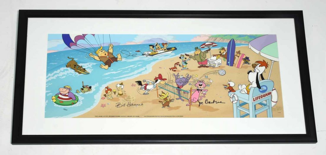 Hanna-Barbera Studio Cel, “Endless Summer” (1 of 9)