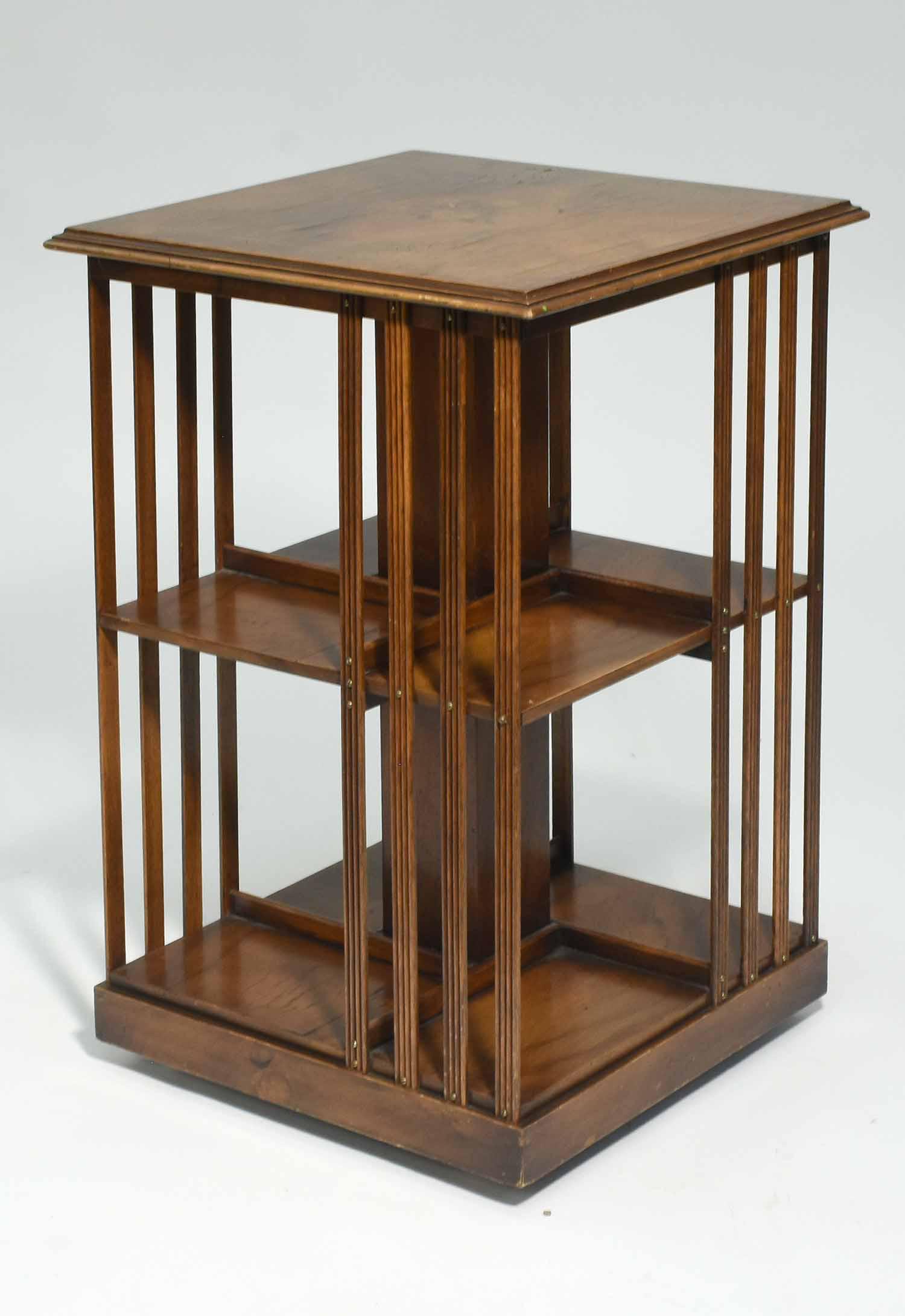 Inlaid Swiveling Book Stand (1 of 3)