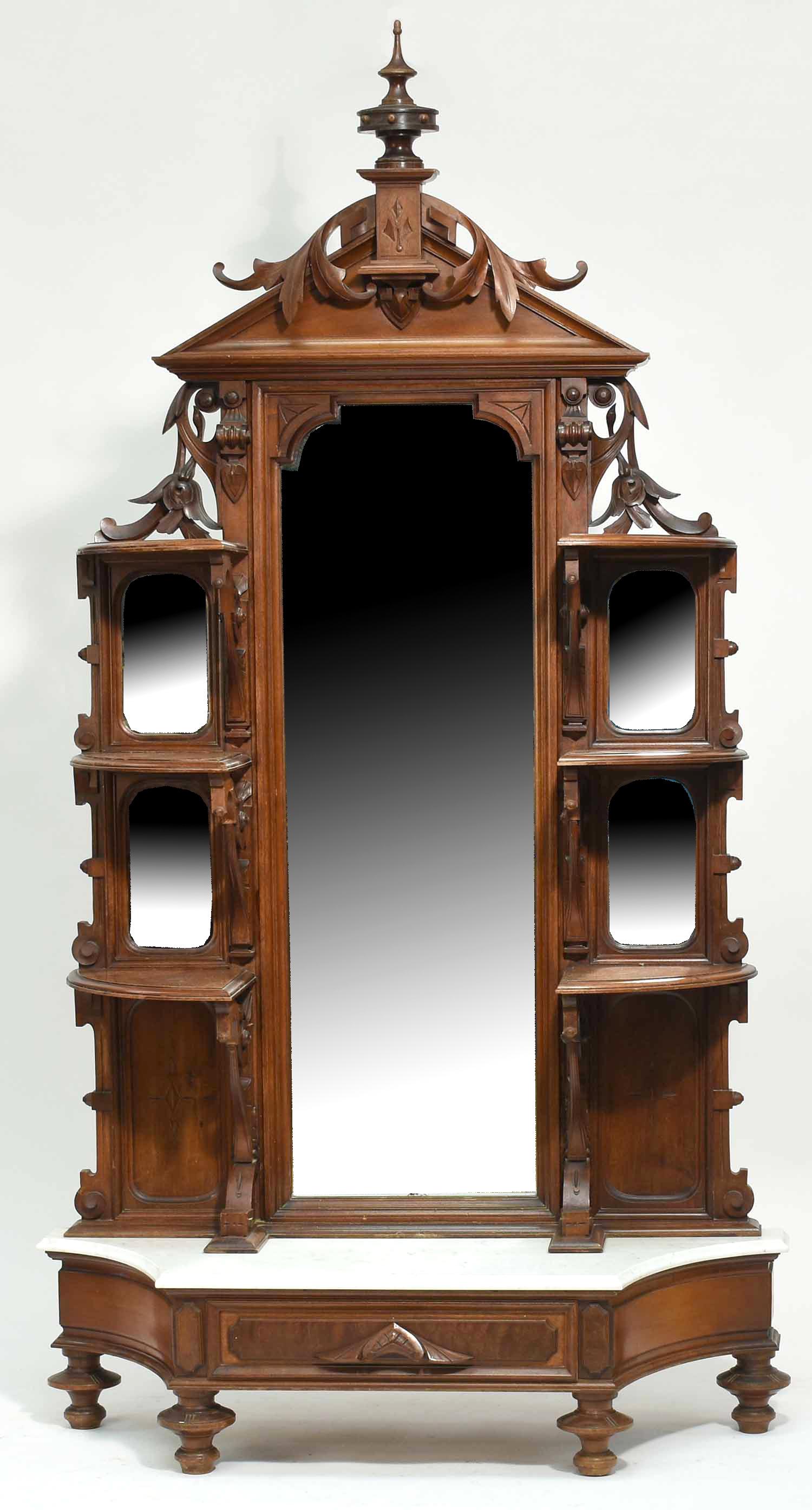 19th C. Victorian Etegere (1 of 6)