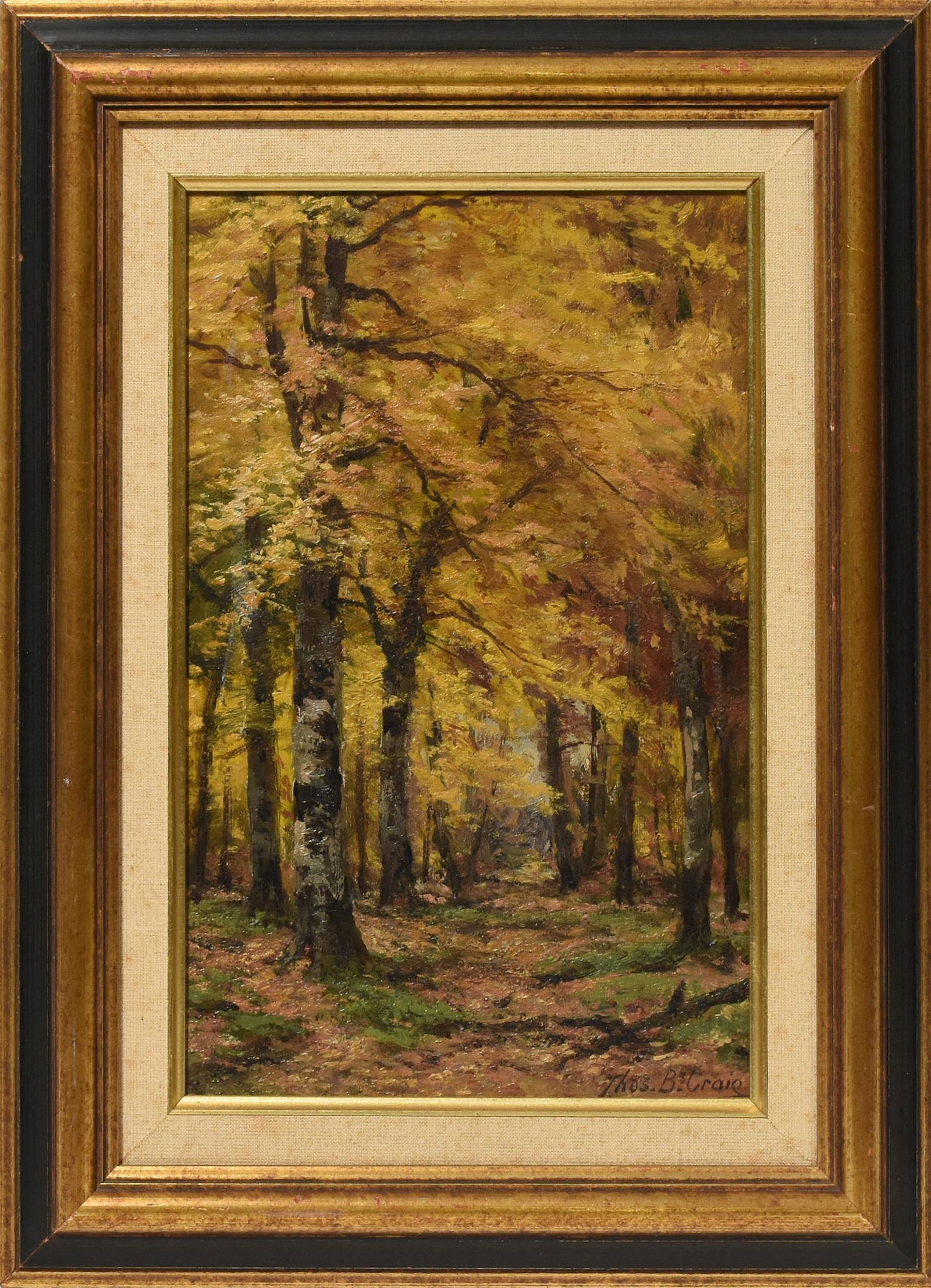 Thos. B. Craig (PA 1849-1924) Oil (1 of 5)