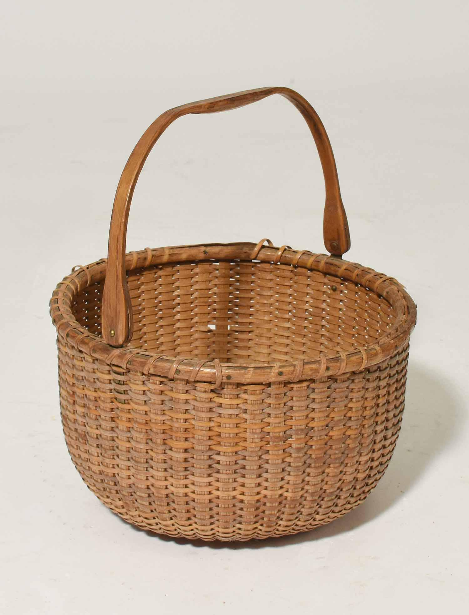 Antique Nantucket Basket (1 of 4)