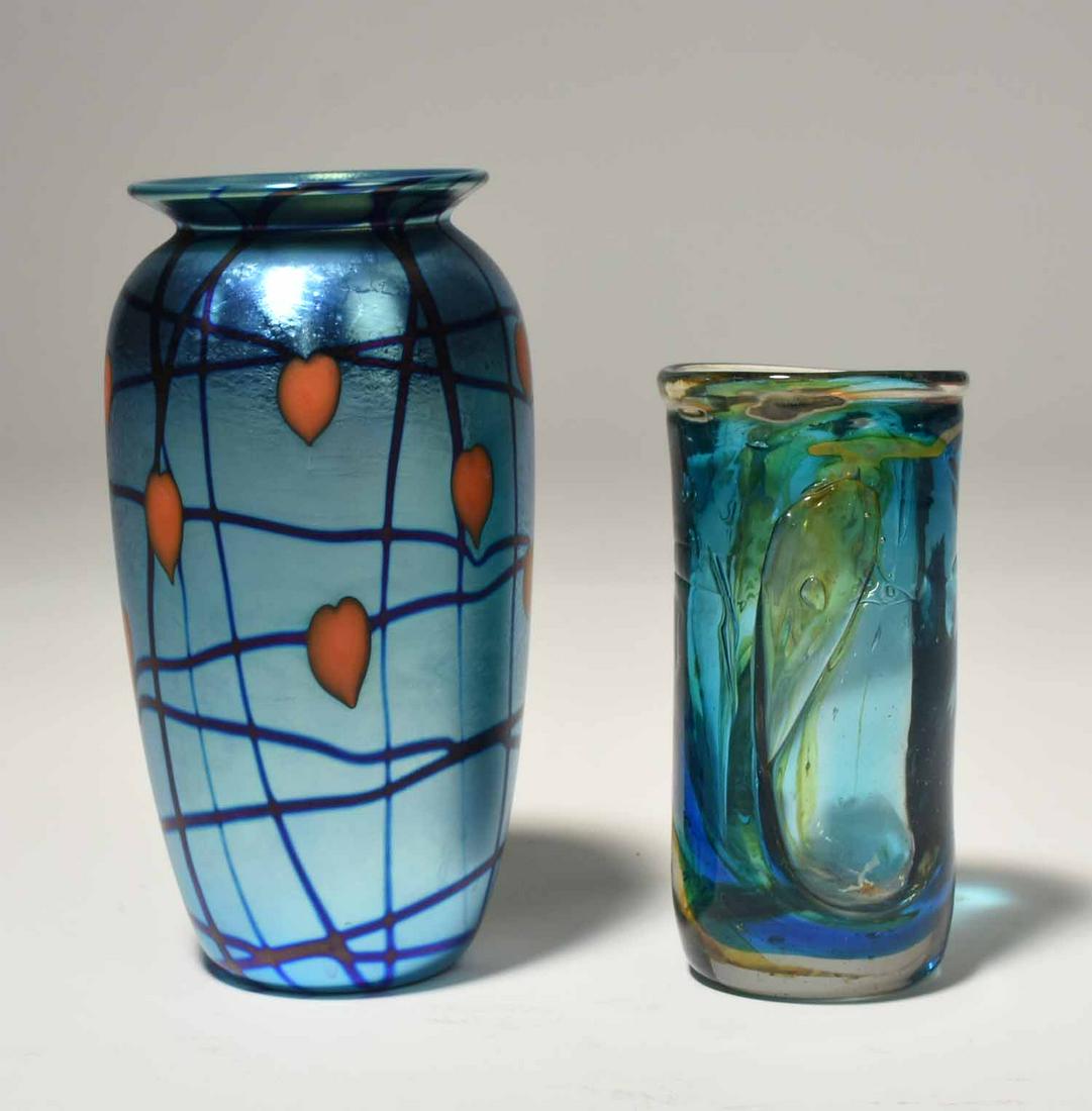 Two Art Glass Vases (1 of 10)