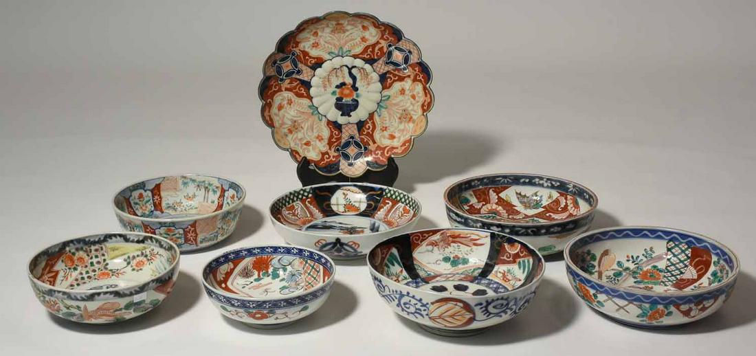 Assortment of Japanese Imari (1 of 7)