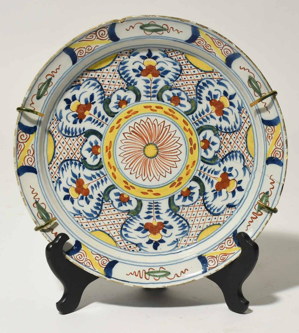Polychrome Delft Charger (1 of 4)