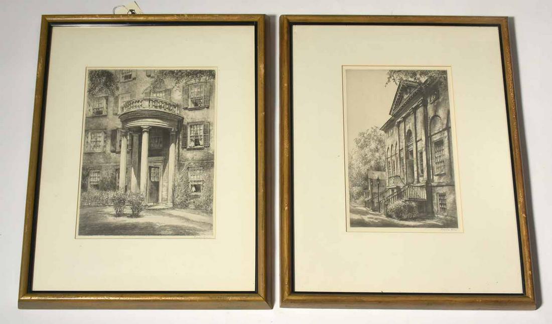 Louis Orr Dartmouth College Etchings (1 of 6)