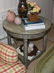 Lamp Table with Pair of Lamps - 2