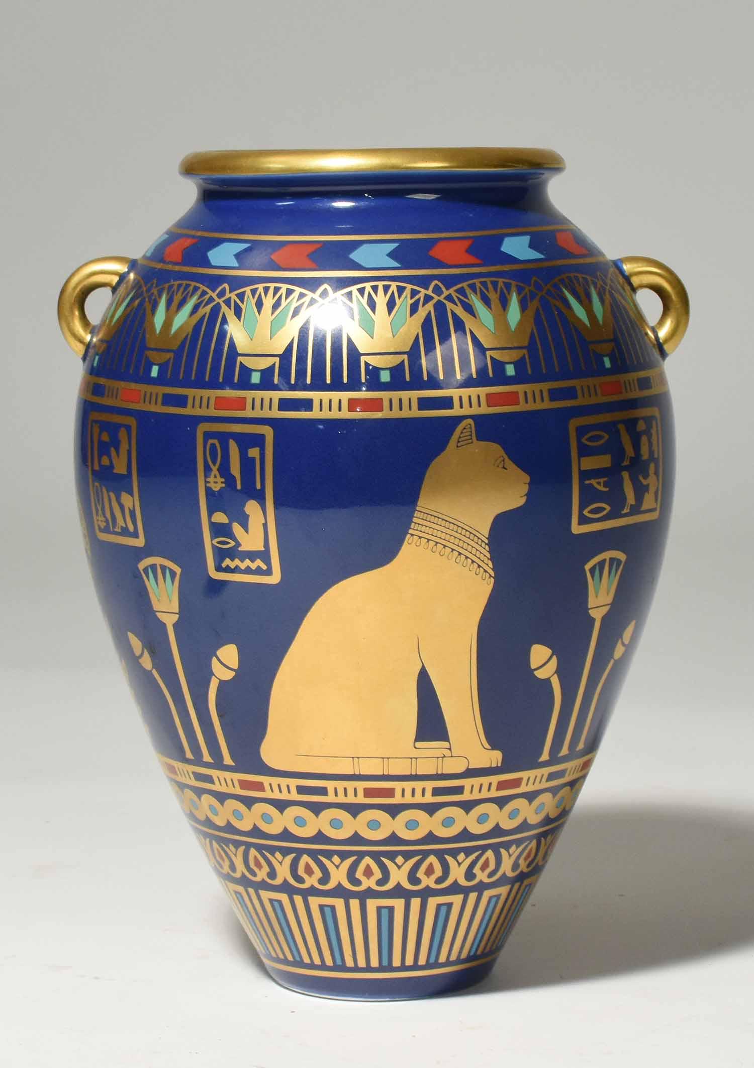 Franklin Mint Egyptian Vase (1 of 6)