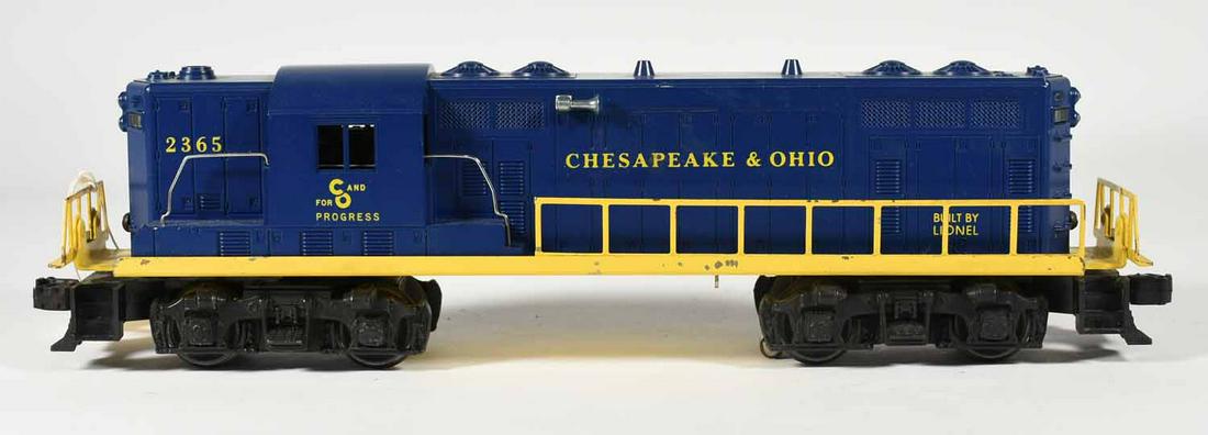 Lionel 2365 C & O GP-7 Diesel Locomotive: Lionel 2365 C & O GP-7 Diesel Locomotive