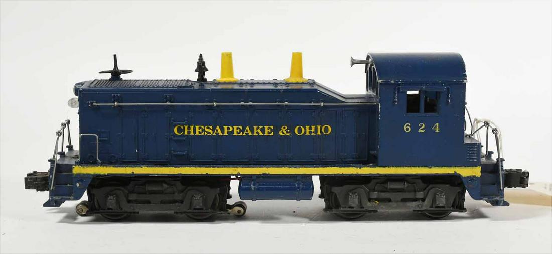 Lionel 624 C & O NW-2 Switcher: Lionel 624 C & O NW-2 Switcher