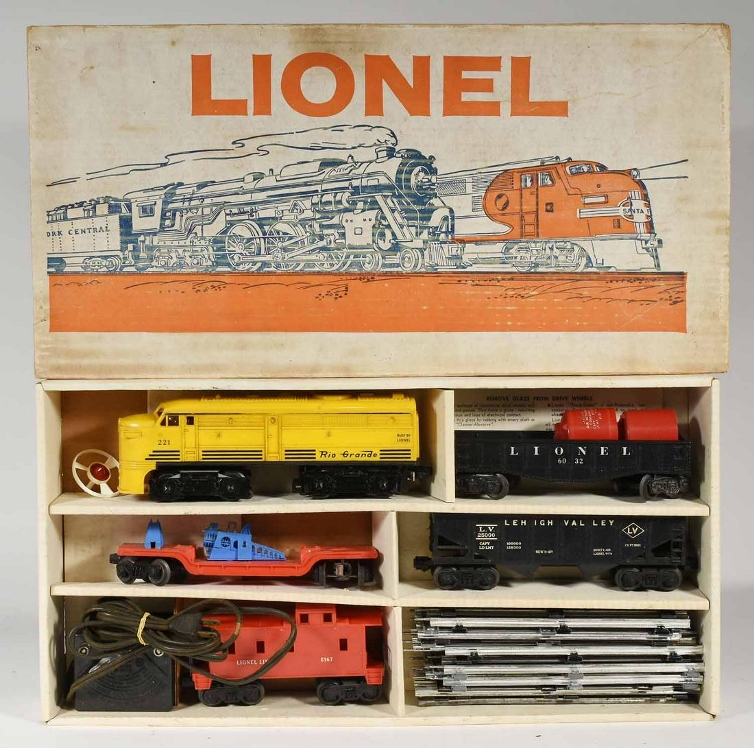 1964 lionel train set sales