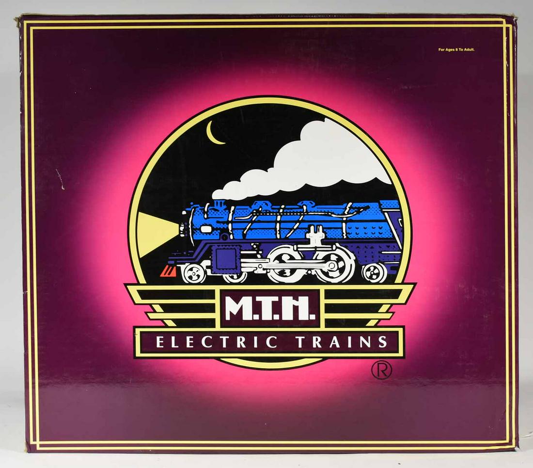 MTH 20-2250-1 Burlington Pioneer Zephyr Diesel Set: MTH 20-2250-1 Burlington Pioneer Zephyr Diesel Set with Proto Sounds 2.0 and box