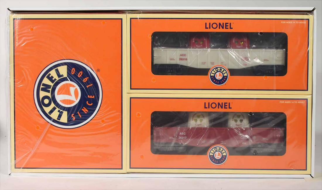 Lionel 31774 AEC Burro Crane Set with box: Lionel 31774 AEC Burro Crane Set with box