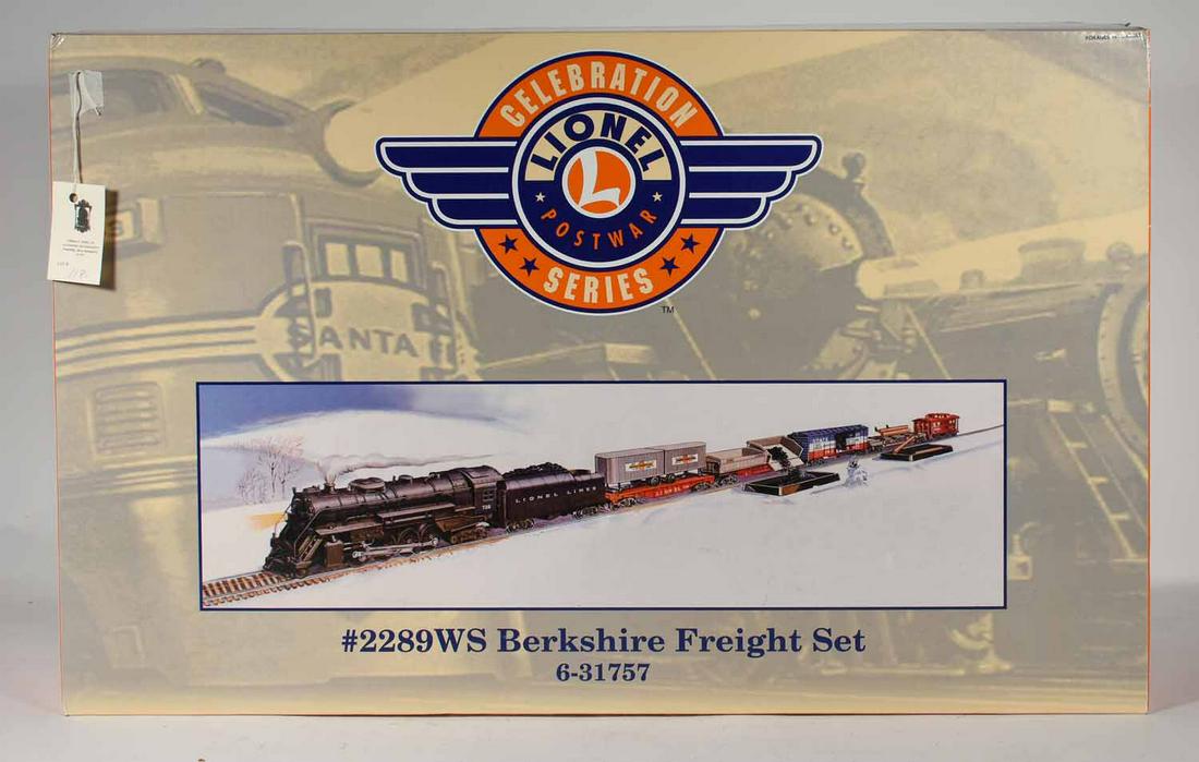 Lionel 31757 #2289WS Berkshire Freight Set: Lionel 31757 #2289WS Berkshire Freight Set, original boxes