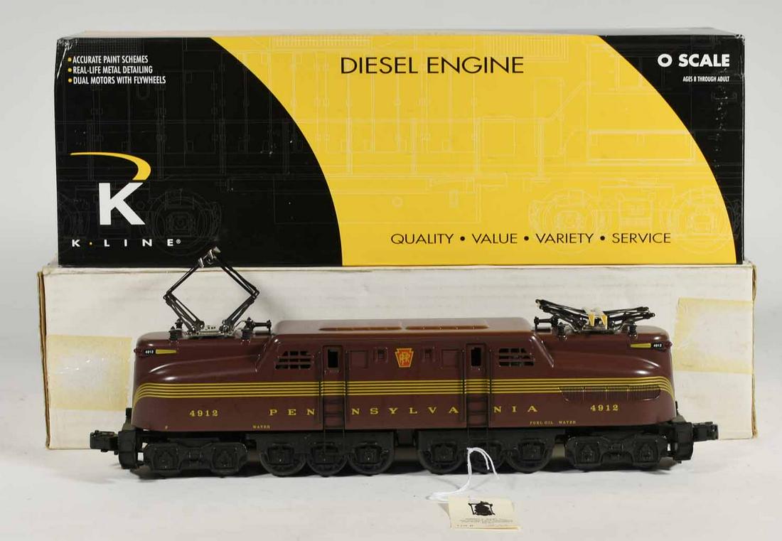 K-Line K2780-48121C PRR GG-1 Electric Loco: K-Line K2780-48121C PRR GG-1 Electric Loco, original boxes