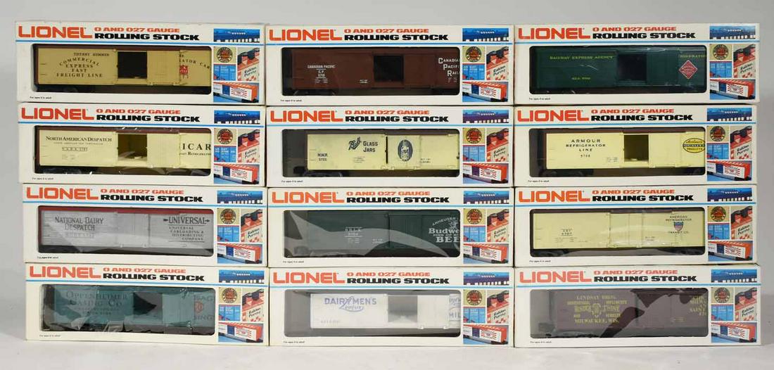 Lionel Reefers, 12 Total: Lionel Reefers, 12 Total 5700-01-02-03-04-05-06-07-08-09-10-11.