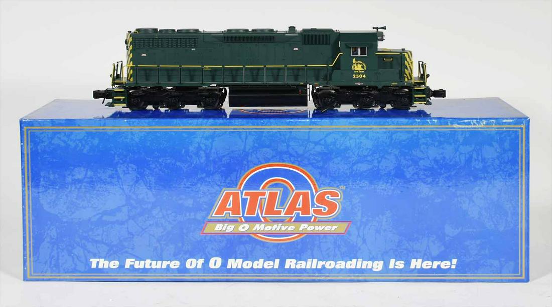 Atlas SD-35 Diesel Locomotive #2504 Jersey Central: Atlas SD-35 Diesel Locomotive #2504 Jersey Central, original box