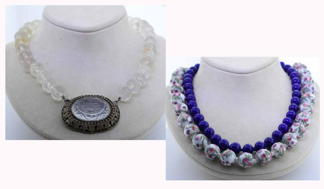 3 Chinese necklaces (1 of 9)