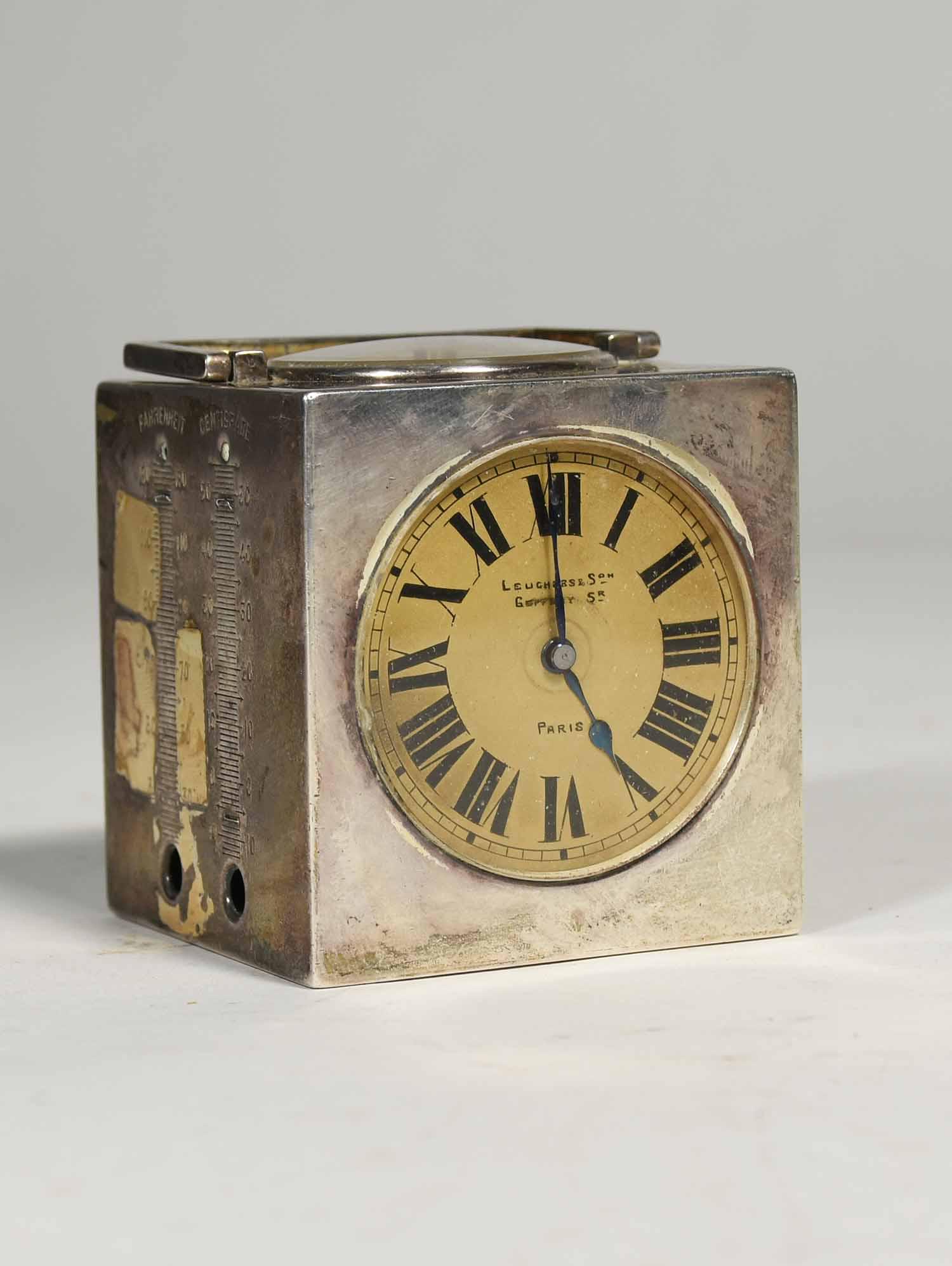 Leuchars & Sons French sterling carriage clock (1 of 8)