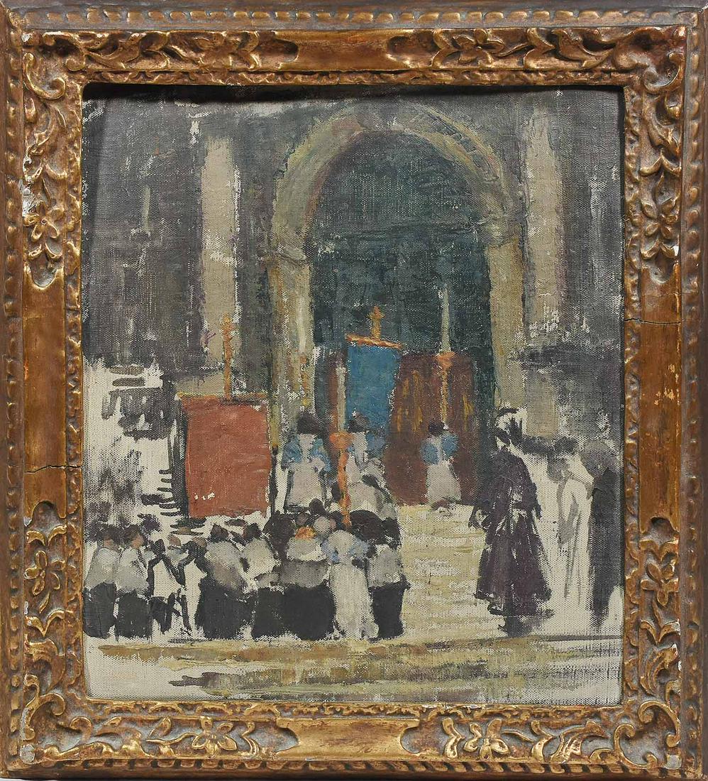 ATTR. ELIZABETH FRANCIS BOYD, EARLY 20TH C. O/C, (1 of 7)