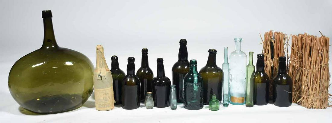 LOT OF EARLY BOTTLES (1 of 14)