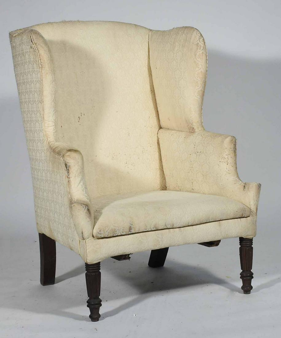 CA. 1820 FEDERAL WING CHAIR (1 of 8)
